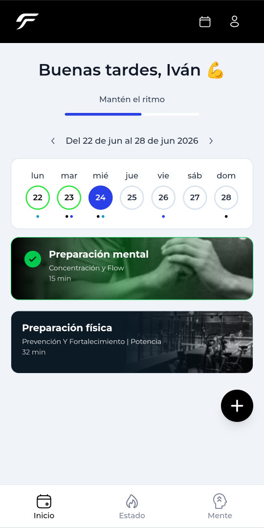 Agenda de pádel en FlowMethod
